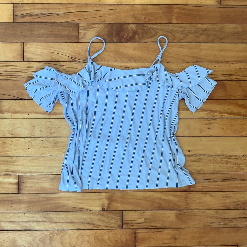 American Eagle soft & sexy cold shoulder top